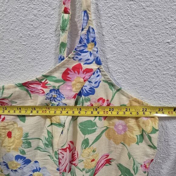 A NEW DAY Womens Mini Woven Tank Summer Dress Floral Print Beach Size 20 - Picture 7 of 10